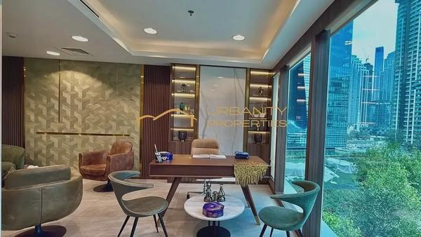 Luxury Office | Unique Layout | Canal View | Furnished | 2 Months free