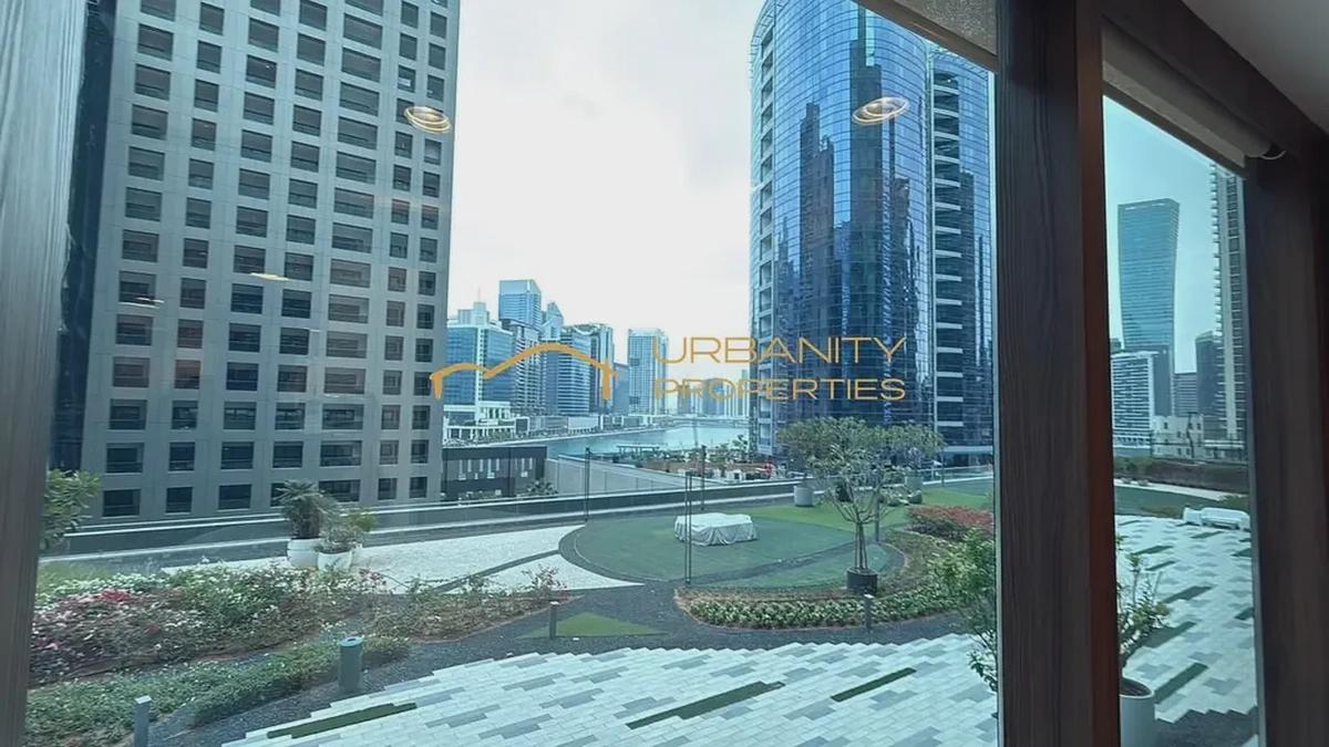 Luxury Office | Unique Layout | Canal View | Furnished | 2 Months free-0-landscape