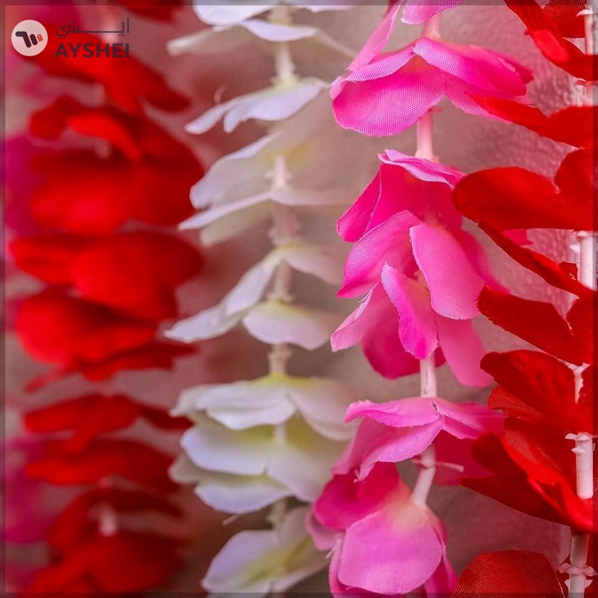 YATAI 2pcs Artificial Plants 210cm Vine Orchid Flowers Garland Hanging Plant-1-portrait