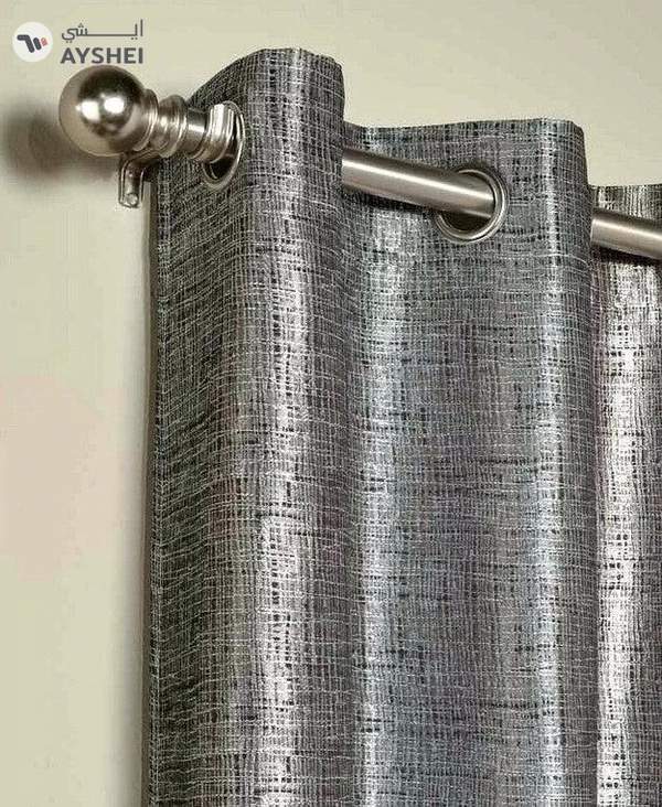 Curtain with Rod & Eyelet