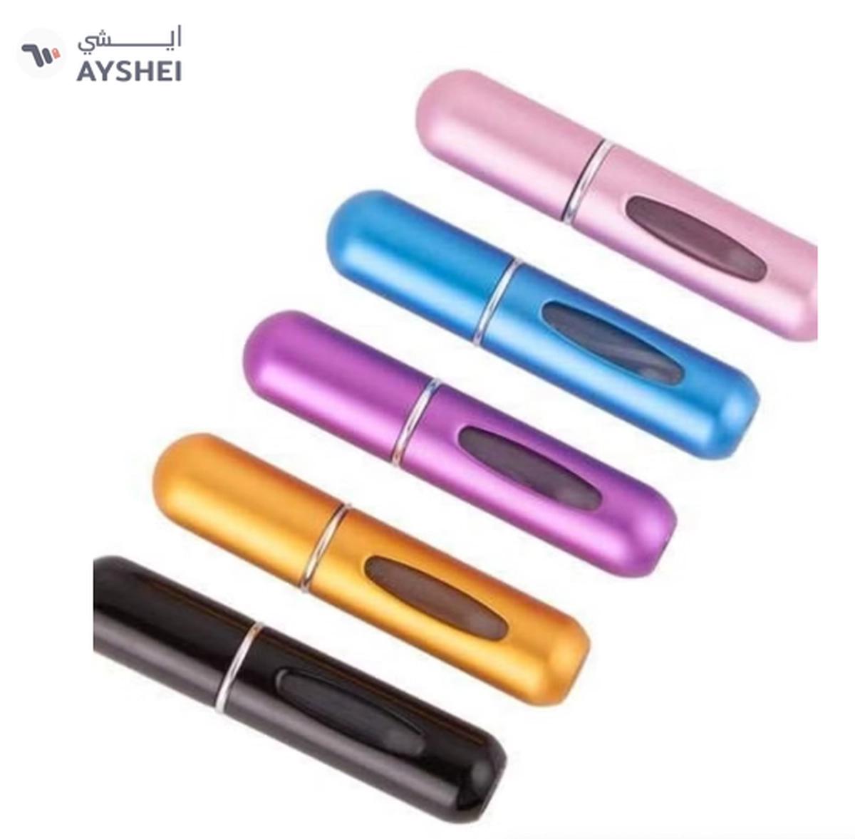 ORiTi 5Pcs Perfume Spray Bottle Set - Portable Mini Refillable Perfume Atomizer Bottle-0-0