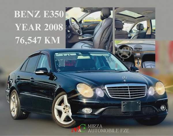 BENZ | E350 | 2008 | ONLY : 76547 KM | JAPAN IMPORT | CLEAN TITLE