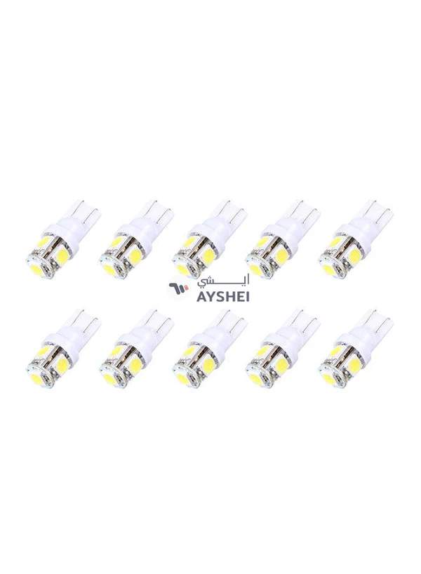 Generic 10-Piece T10 Car LED Light Bulb