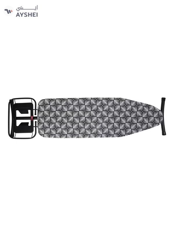 Delcasa Ironing Board Ironing table with Cotton Cover, 8mm Pad, DC1979 Steel Frame Iron Board with Cover Pad Home Laundry Room Or Dorm Use Adjustable Height