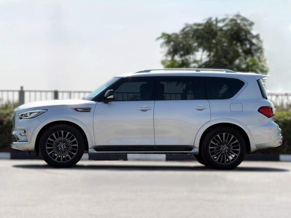 INFINITI QX80 | GCC SPECS | YEAR: 2021 | FULL-SERVICE HISTORY WITH AGENCY | WARRANTY UPTO DECEMBER 2026 |