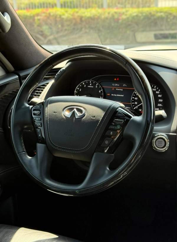 INFINITI QX80 | GCC SPECS | YEAR: 2021 | FULL-SERVICE HISTORY WITH AGENCY | WARRANTY UPTO DECEMBER 2026 |