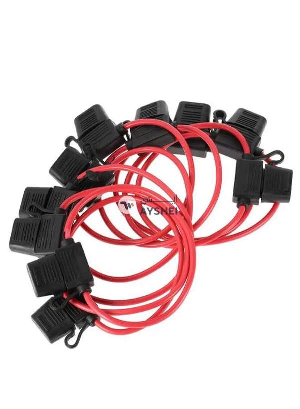 Generic 10-Piece Blade Inline Fuse Holder Set