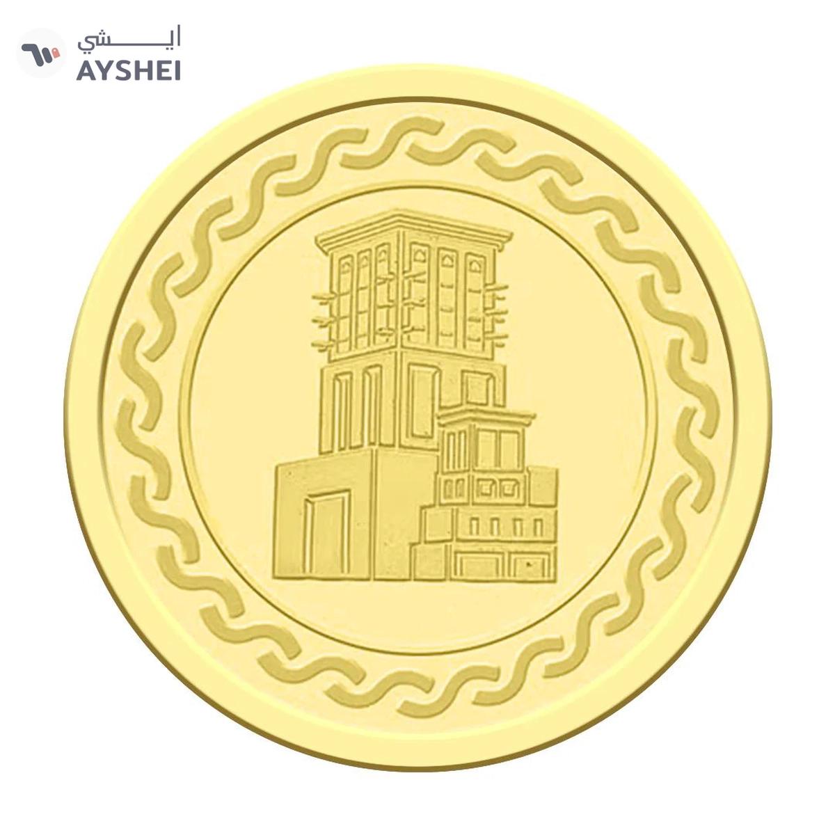 Collectable Gold 10 Grams Burj Khalifa Coin 22KT-1-portrait