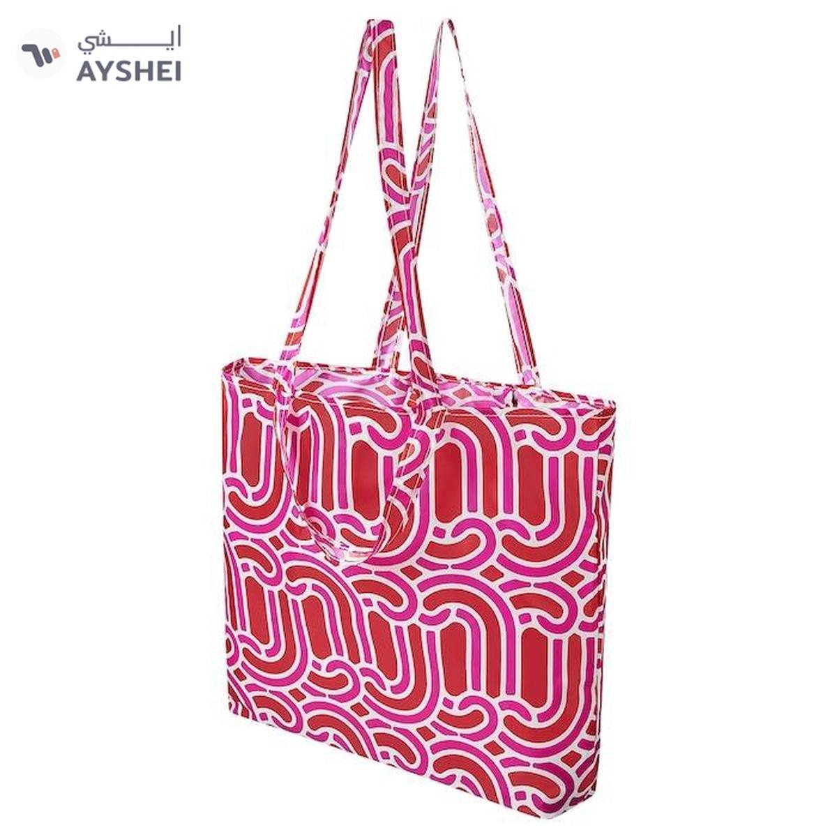 IKEA SÖTRÖNN Carrier Bag, Pink/Red, 45x36 cm-0-portrait