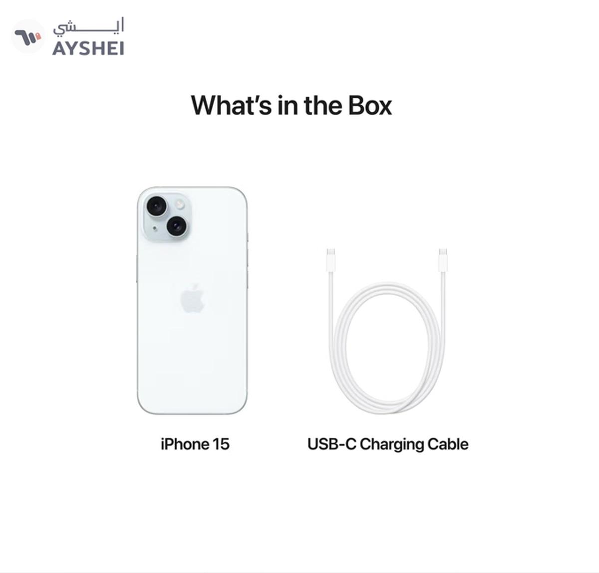 Apple iPhone 15 128GB Blue 5G With FaceTime - International Version-2-2