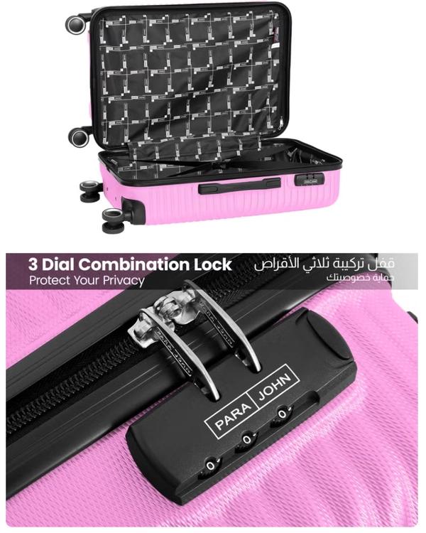 PARAJOHN Large Size Lightweigh ABS Hardside Spinner Luggage Trolley -28 Inch