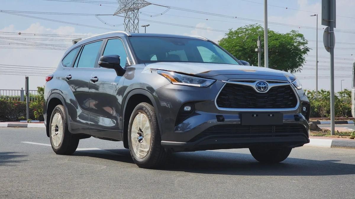 2023 Toyota Highlander GLE Hybrid (Grey)-0-0