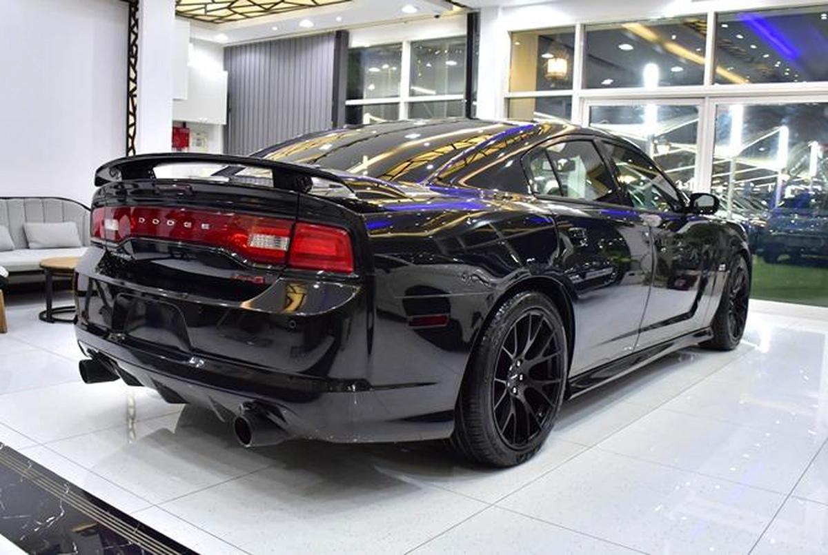Dodge Charger SRT8 ( 2013 Model ) in Black Color GCC Specs-2-2