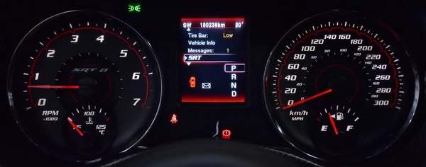 Dodge Charger SRT8 ( 2013 Model ) in Black Color GCC Specs
