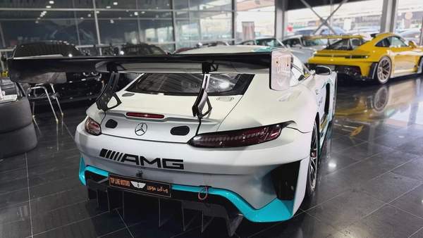 MERCEDES AMG GT3 EVO, RACE CAR, ENDURANCE PACKAGE,CAR IS EQUIPPED WITH 200K AED WORTH OF SPARE PARTS