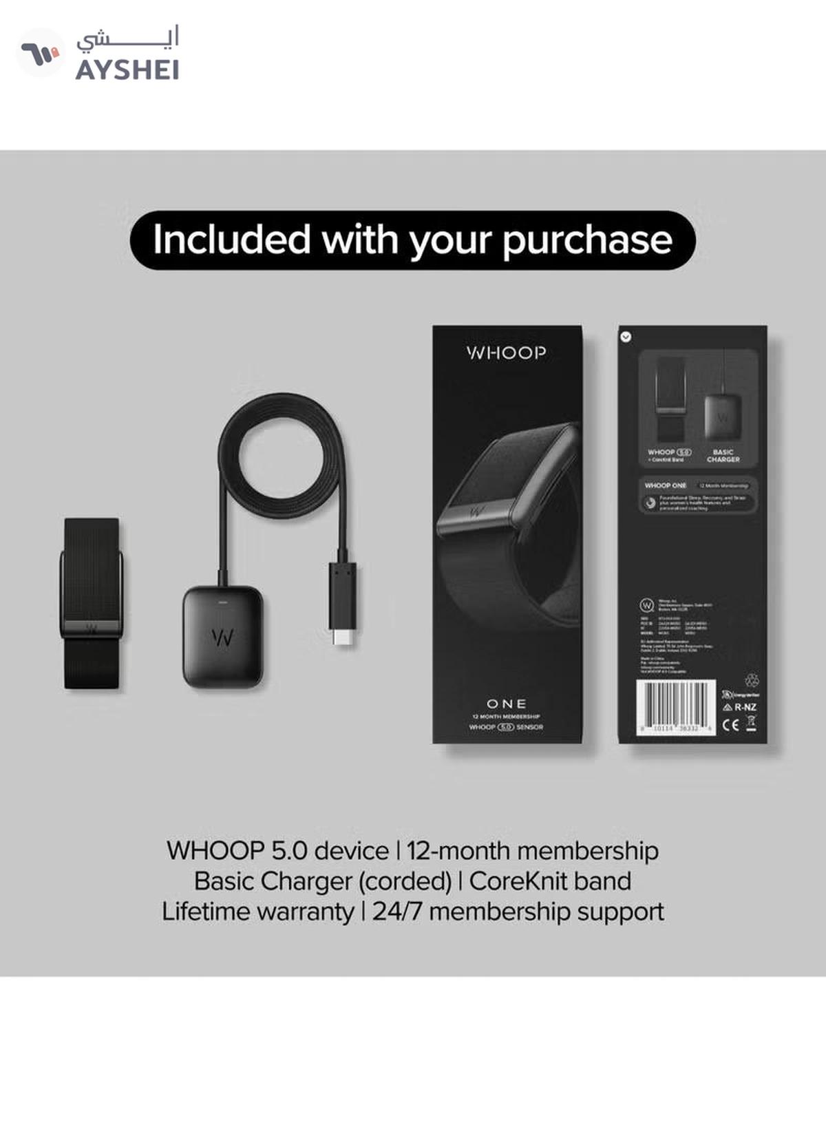 Whoop One – 12-Month Membership – 5.0 Health and Fitness Wearable-1-portrait