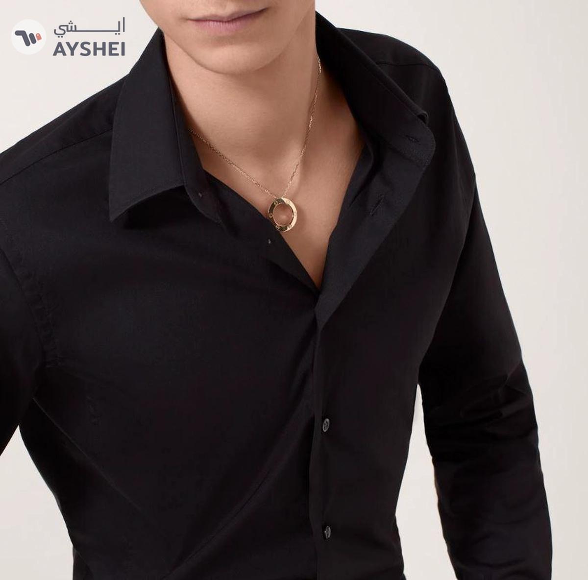 CARTIER LOVE pendant - Yellow gold LOVE necklace, 18K yellow gold-5-5