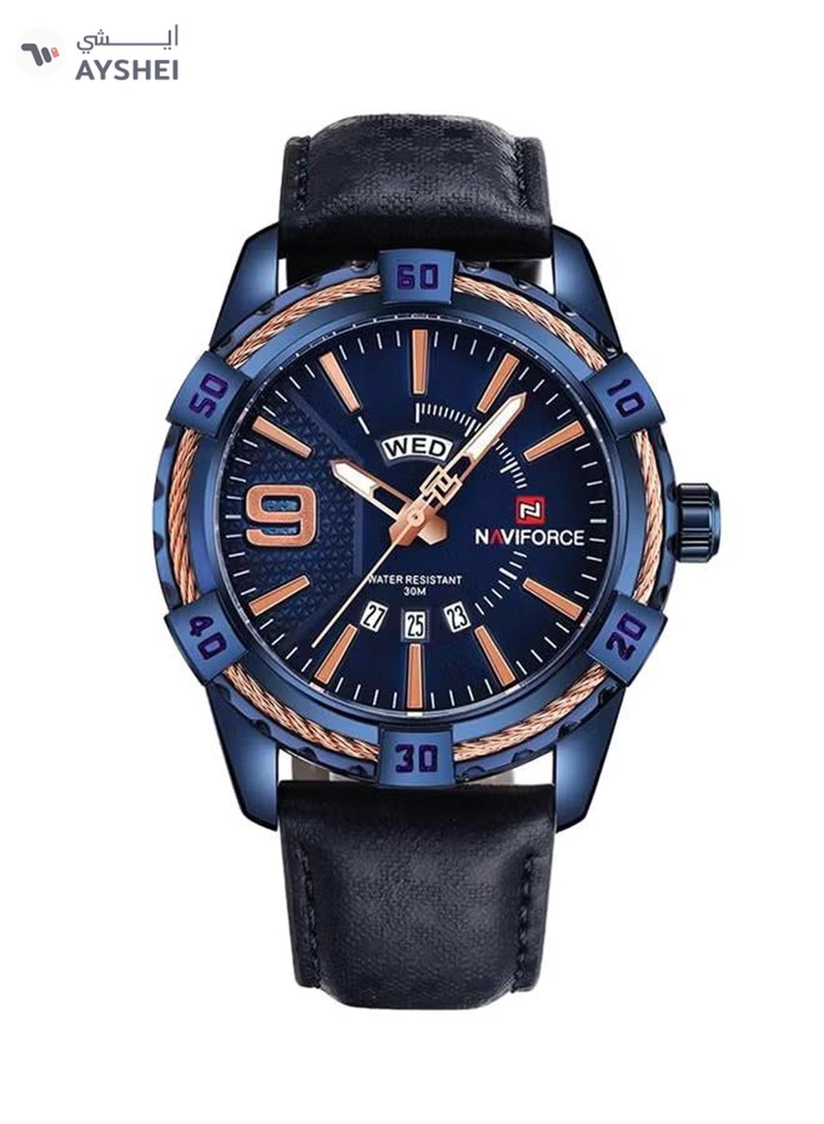 NAVIFORCE Men's Water Resistant Analog Watch NF9117-0-0