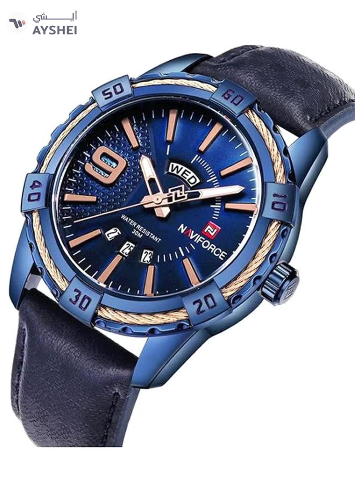 NAVIFORCE Men's Water Resistant Analog Watch NF9117-1-1