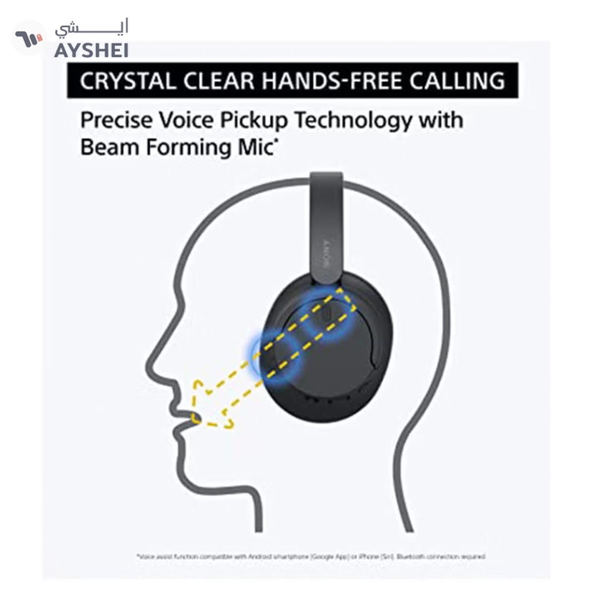 Sony WH-CH720 Noise Cancelling Wireless Headphones Bluetooth Over The Ear With Mic-5-5