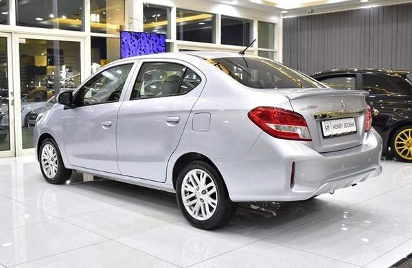 Mitsubishi Attrage ( 2021 Model ) in Silver Color GCC Specs
