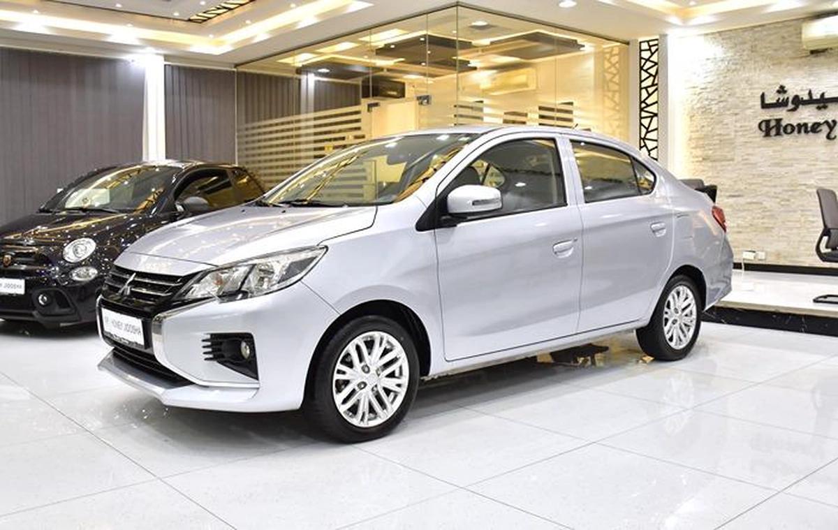 Mitsubishi Attrage ( 2021 Model ) in Silver Color GCC Specs-11-11