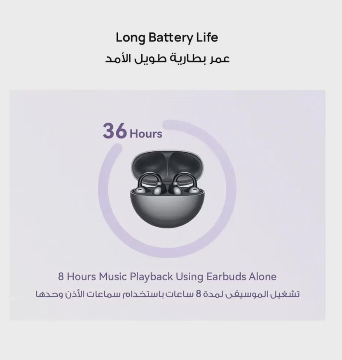 HUAWEI FreeClip Wireless Earphones, Bluetooth Earbuds-4-4
