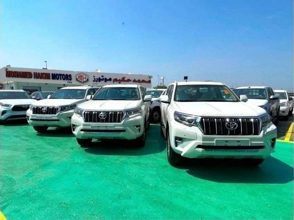 2023 new TYOTA PRADO 2700CC VXR FULL OPTION PETROL AUTOMATIC ZERO KM