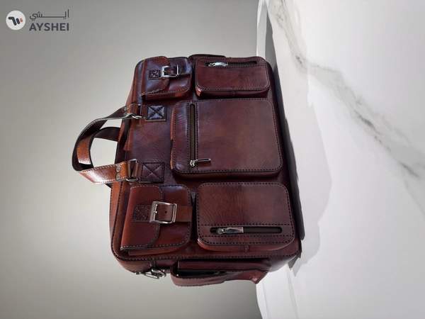 genuine leather hand bag