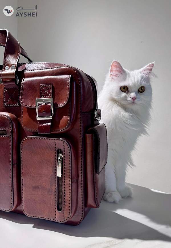 genuine leather hand bag