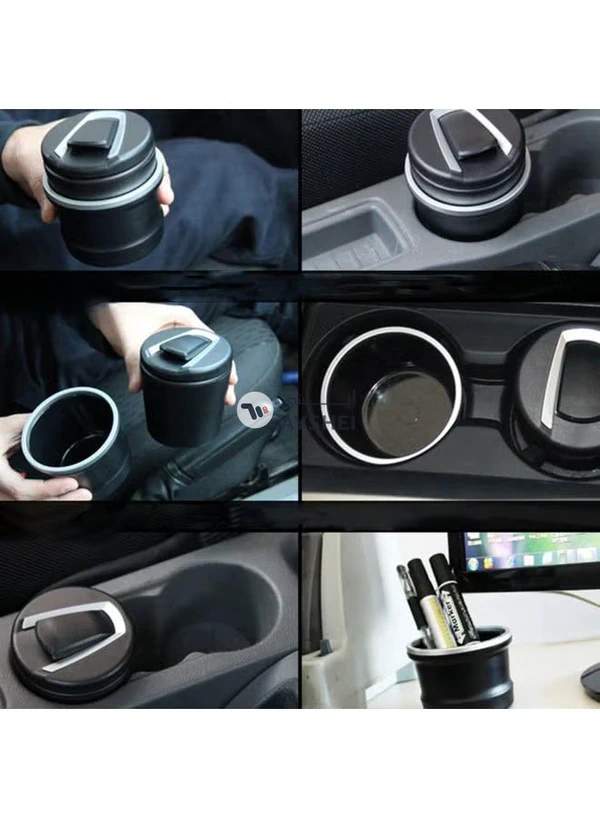 Generic LED Plastic Car Ash Tray Storage Cup