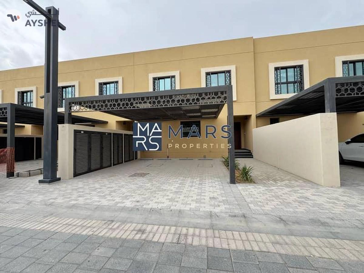 π‘ Spacious 3-Bedroom Townhouse for Rent in Sharjah Sustainable City | AED 120,000 Yearly π-0-landscape