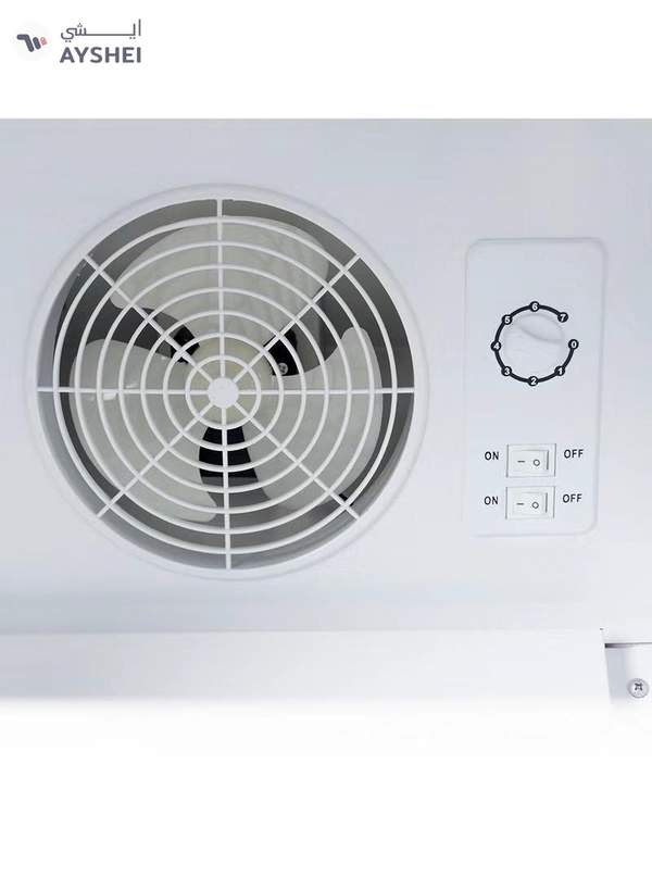 GEEPAS Upright Showcase Refrigerator 300L CFC free | Adjustable Thermostat, Bottle Cooler with LED Lighting, Ideal for Drinks Fridge, Low Noise design Low Energy ,Compressor Fan 300 L GSC6548 White
