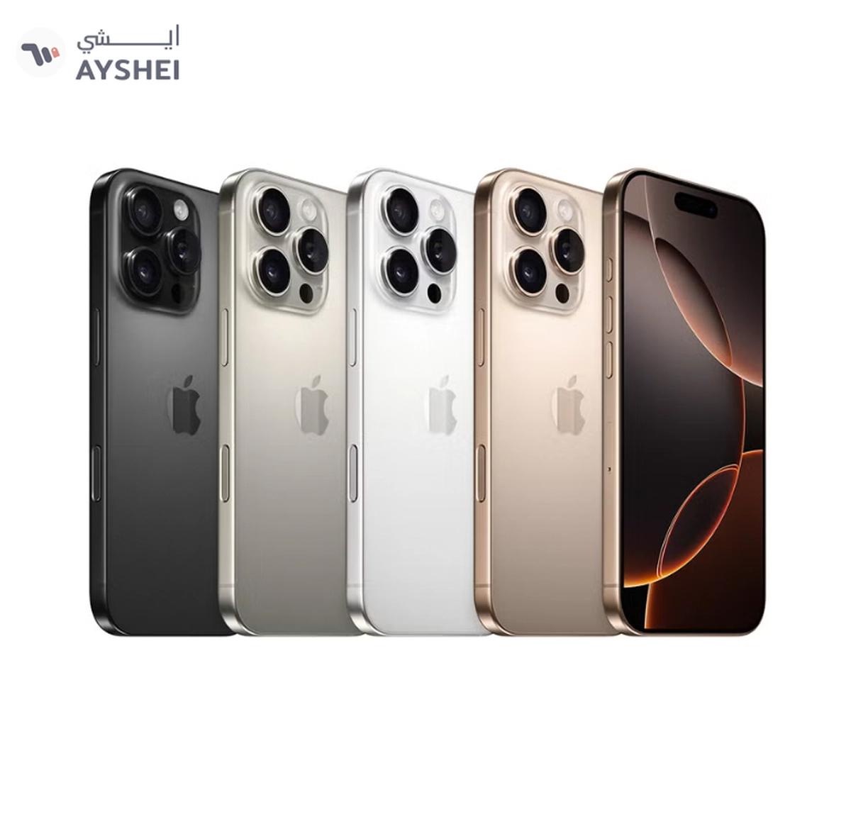 Apple iPhone 16 Pro Max 256GB Desert Titanium 5G With FaceTime - International Version-8-8