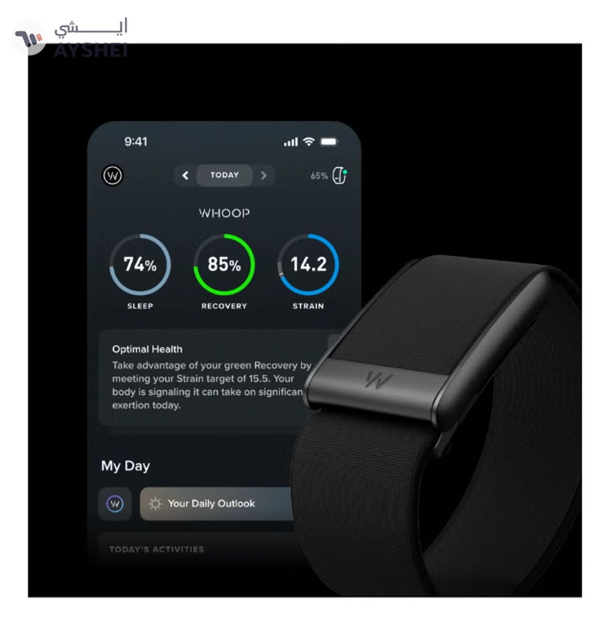 Whoop One – 12-Month Membership – 5.0 Health and Fitness Wearable-1-portrait