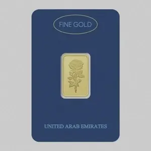 Dubai Gold 10 Grams Pure 999.9 Fine Gold Bar