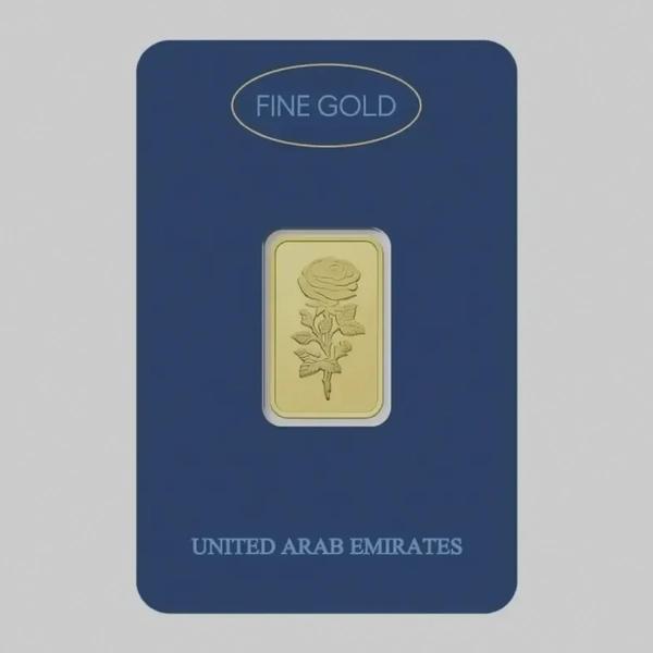 Dubai Gold 10 Grams Pure 999.9 Fine Gold Bar