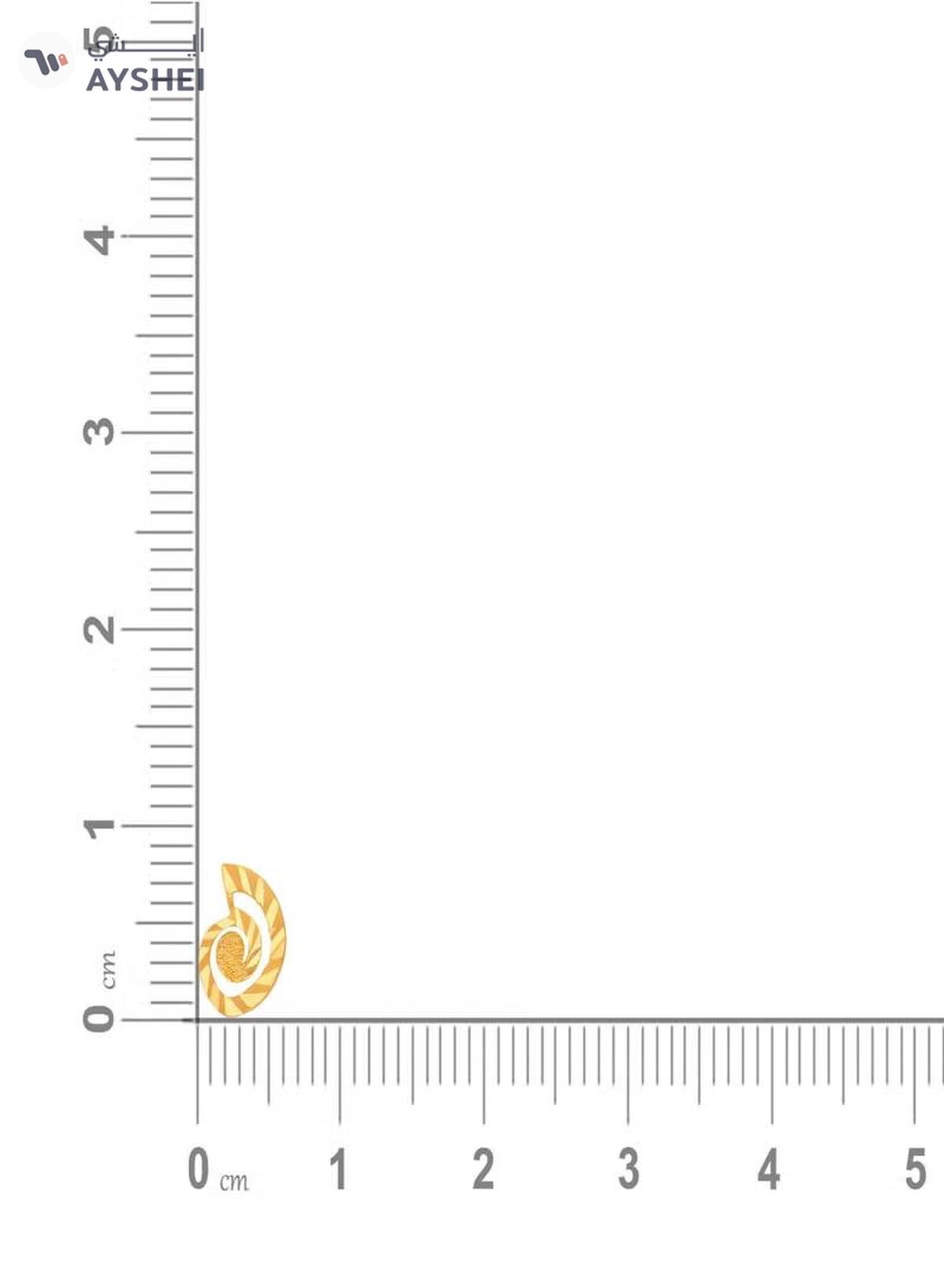 22KT 916 Gold Studs Earrings for Women AIER123-1-portrait