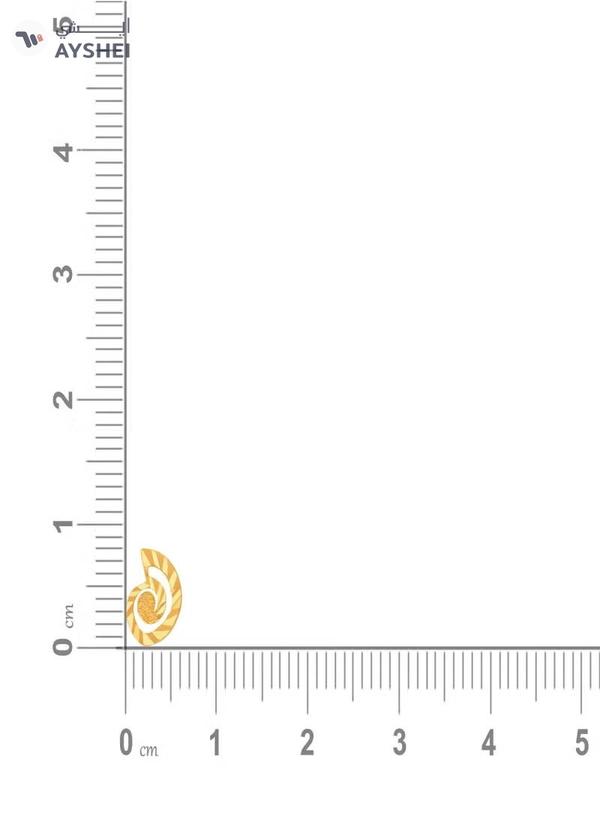 22KT 916 Gold Studs Earrings for Women AIER123