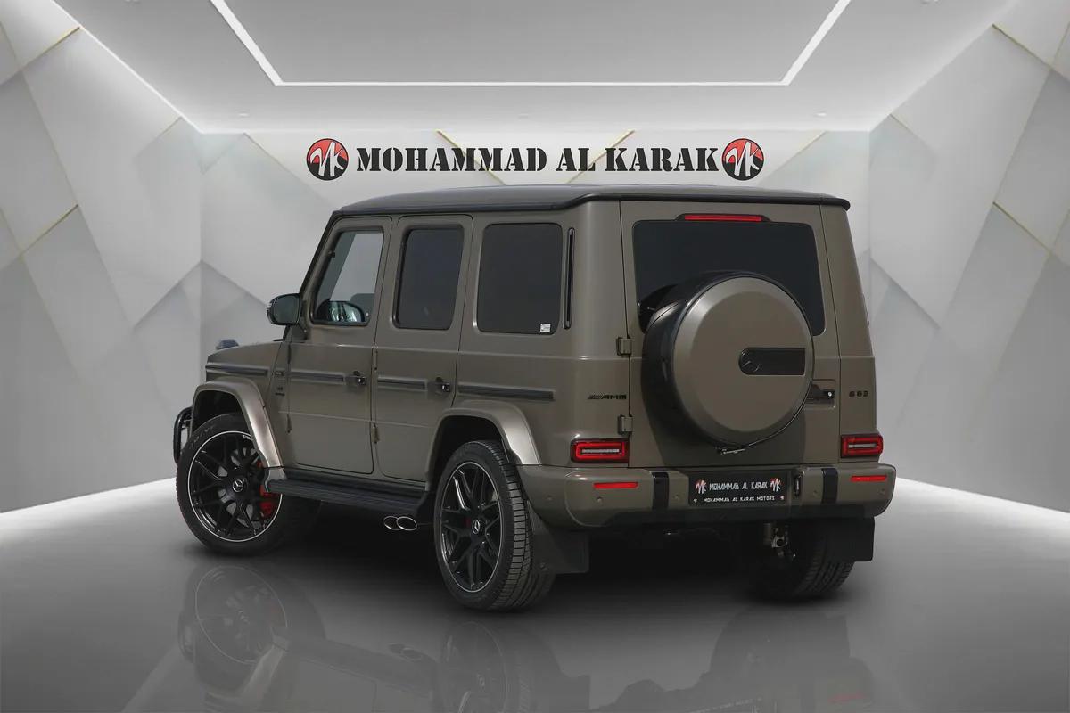 MERCEDES BENZ G63 - 2021 - ORIGINAL GREEN MATTE - FULLY LOADED - AMAZING CONDITION-4-4