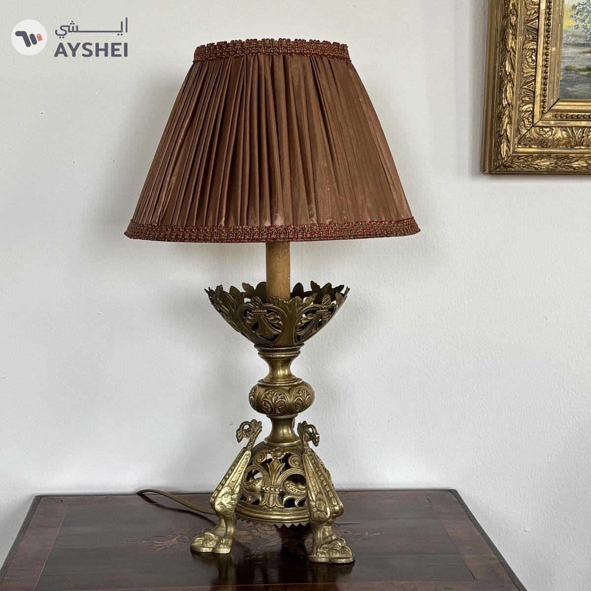 Table lamp - Late 19th Century-0-portrait