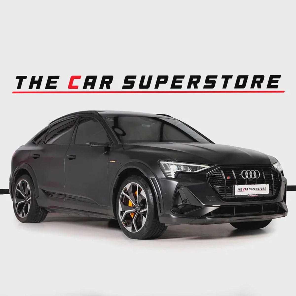 Audi E-TRON 50 Quattro-SLine-GCC-Al Nabooda Warranty Service Package Until 11/2027-0-0