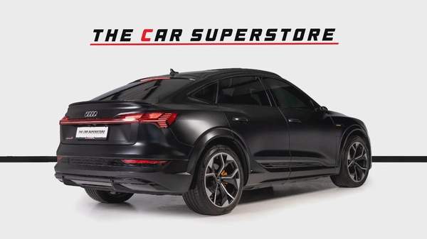 Audi E-TRON 50 Quattro-SLine-GCC-Al Nabooda Warranty Service Package Until 11/2027