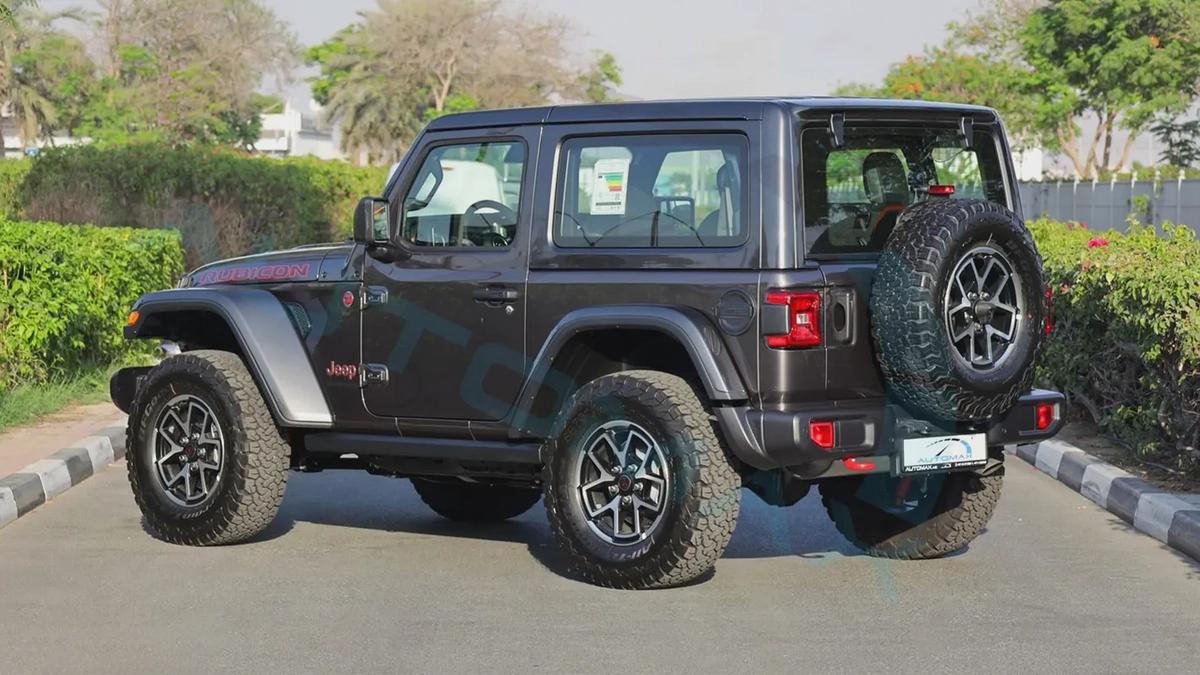 ( 5 Years Warranty + 3 Years Service ) 2025 Jeep Wrangler Rubicon 2.0L Turbo 4x4 GCC 0Km-4-4