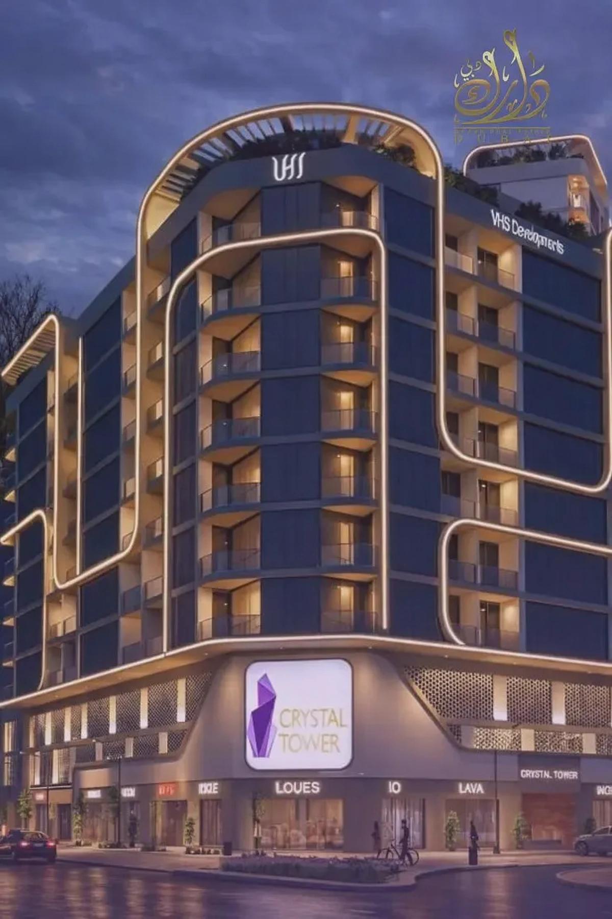 Furnished 1 Bedroom | Crystal Tower | Balcony | Downtown View-0-0