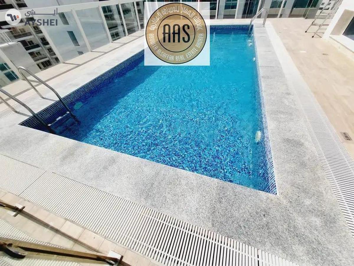 NEW 1BHK || 45.5K IN 6 CHEQUE || POOL || GYM-0-0