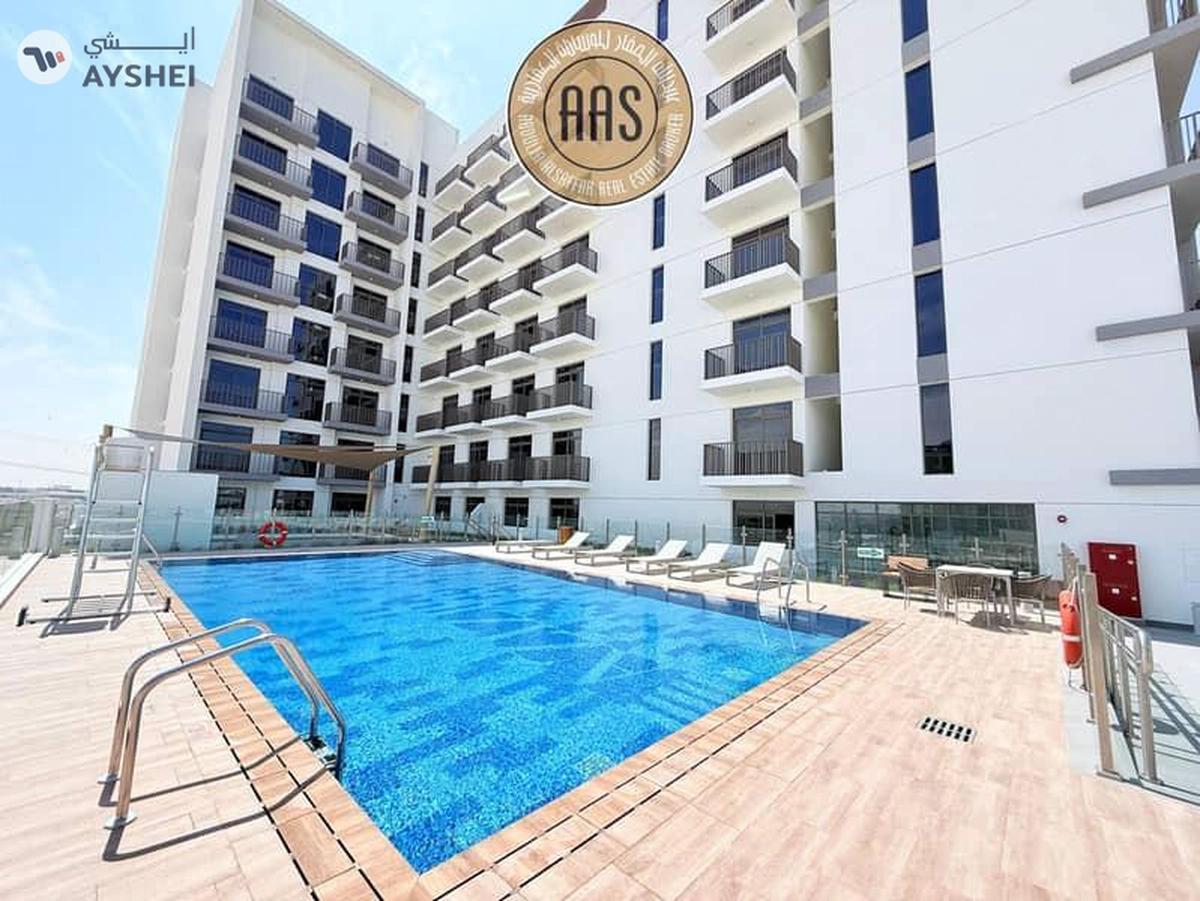 Chiller free brand new Studio with kitchen appliances in Al furjan Dubai-4-4