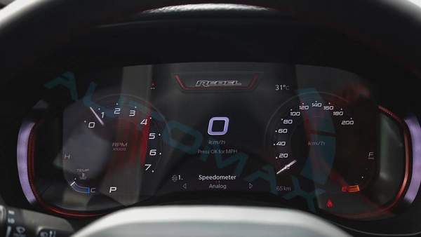 ( Only For Export ) 2026/2026 RAM 1500 REBEL 4X4 3.0TT HURRICANE GCC 0Km ( BEDLINER , RAMBOX )