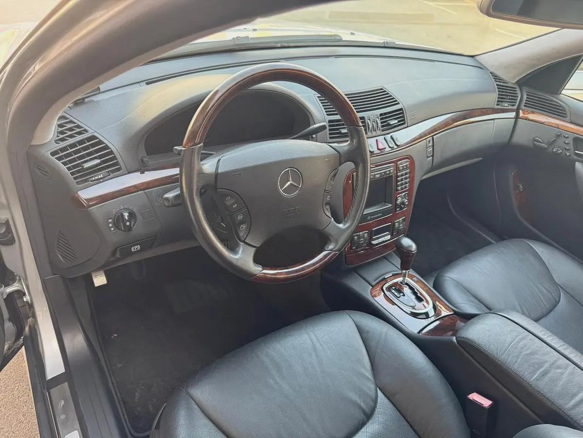 Mercedes Benz S320 AMG PKG 2002 39000km only - 4.5 Auction Grade - Original Paint - Clean Title-6-6