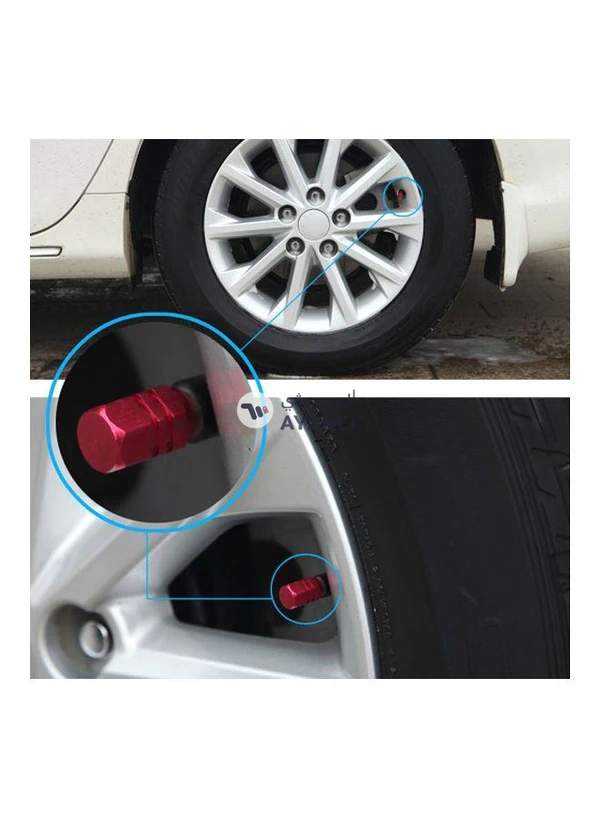 Generic 4-Piece Car Wheel Tires Valve Set